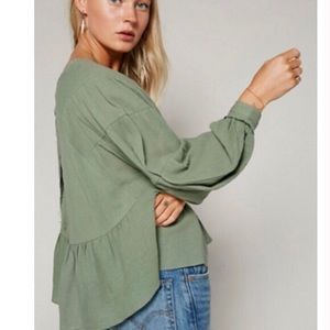 COPY - Free People Wildcat Top in Tortoise